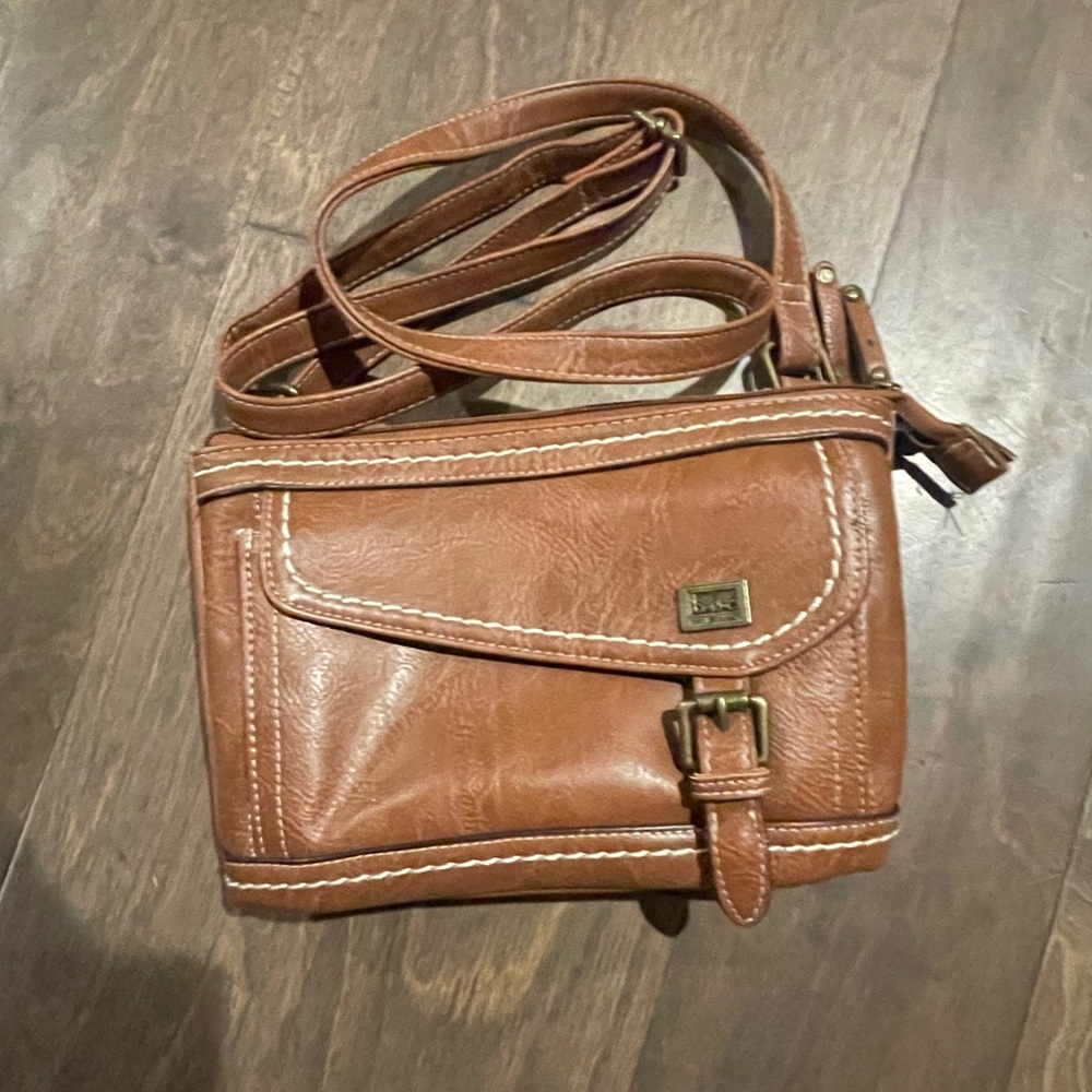 b.o.c leather crossbody bag